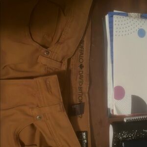 Buffalo David Bitton Tan Trousers for sale